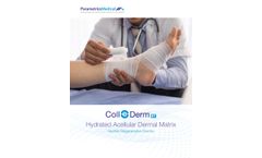 Coll-e-Derm - Model RT - Prehydrated Human Acellular Dermal Matrix - Brochure