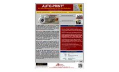 Auto-Print - Unit Dose Packaging System for Oral Solid Medications Brochure