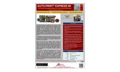 Auto-Print - Model Express 90 - Packaging System Brochure