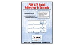 Fiveash - FDM ATR Retail Adhesives and Sealants (458 spectra) Brochure
