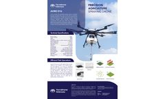 Terra Agri - Model Aviro D16 - Agriculture Spraying Drones - Brochure