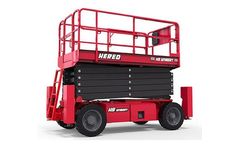 Hered - Model HS1218ERT - Rough Terrain Scissor Lift