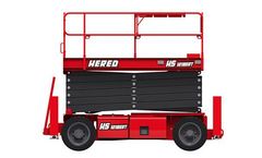 Hered - Model HS1218ERT - Rough Terrain Scissor Lift