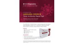 Adexusdx - Covid-19 Test Kit - Brochure