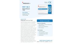Adexusdx - HIV 1/2 Test Kit - Brochure