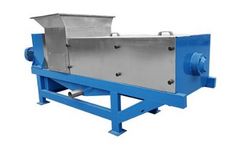 Screw Press Type Solid Liquid Separator