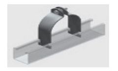 R Pipe Overseas - Steel Channel/Strut Clips