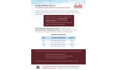 More Diagnostics - Model 150 - Cardiac Markers Control Product Sheet