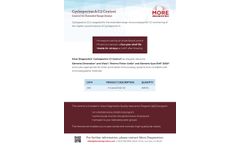 More Diagnostics - Model 202 - Cyclosporine C2 Control Product Sheet