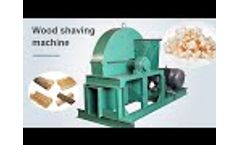 Wood Shaving Machine | Pinewood Shavings| Shaving for Animal Bedding - Video
