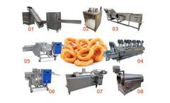 Taizy - Crispy Onion Ring Production Line | Fried Onion Rings Plant