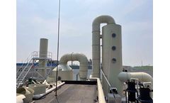 Biofilter Scrubbers Tower For Odor Removal System