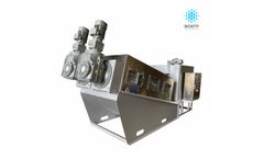 Bioetp - Model Screw Press - Sludge Dewatering