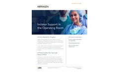 Advanced Wound Matrix for Surgical and Incisional Wound Management - Brochure