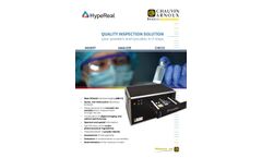 Indatech - Model HypeReal - NIR Hyperspectral Imaging System Datasheet