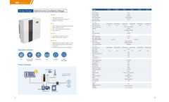 Megarevo - Model H3 series - Three Phase ESS Hybrid Inverter - Brochure
