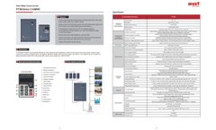 PT100 Series Solar Water Pump Inverter (1.5-55KW) - Brochure