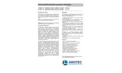 AROTEC - Model ATM01 - Myeloperoxidase (pANCA) Native - Human Neutrophils Antigen Datasheet