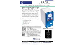 CDI - Model ESPO-1 - On-Demand Slide Printer - Brochure