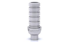 Sydent - Titanium Straight Shoulder Abutment Narrow Platform Hexed- Internal Hex