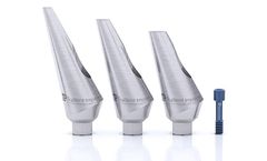 Sydent - Titanium 25° Degrees Angled Abutment Standard Platform- Internal Hex