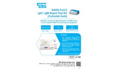 Model SARS-CoV-2 IgG / IgM - Rapid Test Kit - Brochure