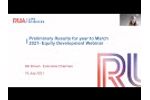 RUA Life Sciences - investor webinar July 2021 (FY results presentation) - Video