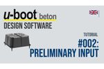 U-Boot Beton Design Software Video Tutorial - English Part 2