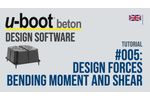 U-Boot Beton Design Software Video Tutorial - English Part 5