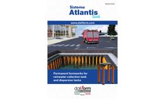 Atlantis Tank - Permanent Formworks for Rainwater Collection Tank and Dispersion Tanks - brochure