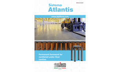Sistema Atlantis - Permanent Formwork Advanced System for Creating Cavities  - Brochure