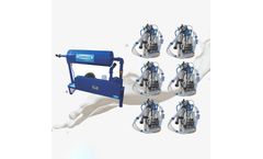Vansun - Six Bucket Milking Machine