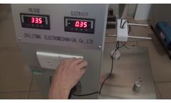 Power Cord Flexibility Teste with PLC controller ZLT JDW1R - Video