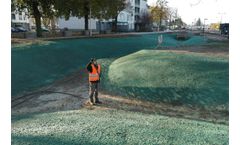 Hydroseeding mulches