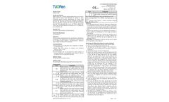 Tuoren - Disposable Elastomeric Infusion Pumps - Brochure