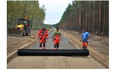 Jinruixiang - Model 250-250KN/m - Fiberglass Geogrid for Road Surface
