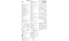 B.Well - Model MED-120 - Compressor Nebulizer Instruction Sheet