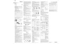 B.Well - Model MED-53 - Automatic Blood Pressure Monitor Instruction Sheet