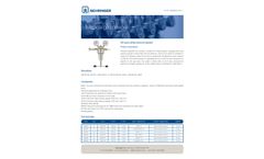 Behringer - Model 451-Type - Cylinder Pressure Regulator - Brochure