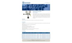 Behringer - Model EURO/A - Cylinder Pressure Regulator - Brochure