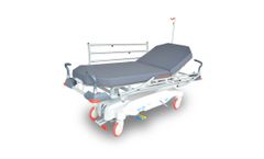 Model Carvi - Stetcher Trolley with Hydraulic Height Adjustment
