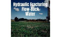 Industrial wastewater treatment solution for hydraulic fracturing flow-back water industry