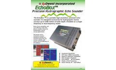 SyQwest - Model EchoBox - Precision Hydrographic Echo Sounder Brochure