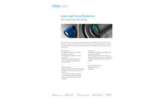 Low Light Lens Systems - Brochure