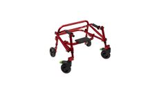 Klip - Model KP - 4-Wheeled Posterior Walker Walker with Flip-Up Seat