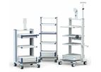 Dagri - Model Classic-Cart - Twin-Column Equipment Cart