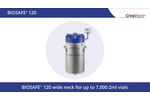 Biosafe 120 Storage Dewar for Cryopreservation - Video