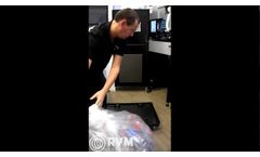 RVM Systems bag change for models with dolly pallets. - Video
