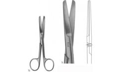 Durable - Model DHS-02-100-10 - 02-106-20 - Standard Straight Surgical Scissors