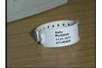 NPSA guidance and demonstration of BRENMOOR hospital wristbands for compliance - Video